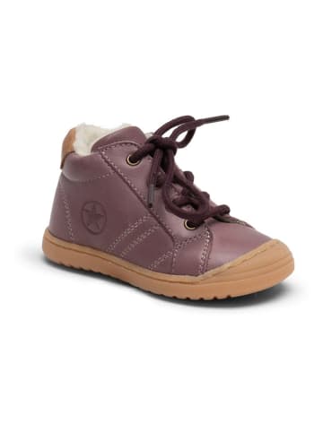 bisgaard Leren loopleerschoenen lila