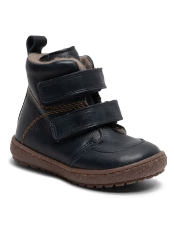 bisgaard Leren boots donkerblauw