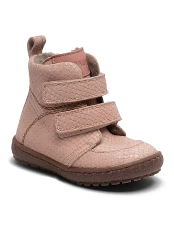 bisgaard Leder-Boots in Rosa