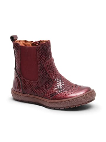 bisgaard Leren boots paars
