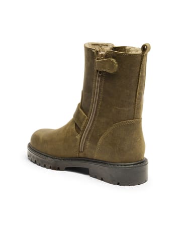 bisgaard Leren boots kaki