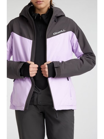 O`Neill Ski-/ Snowboardjacke "Aplite" in Anthrazit/ Flieder