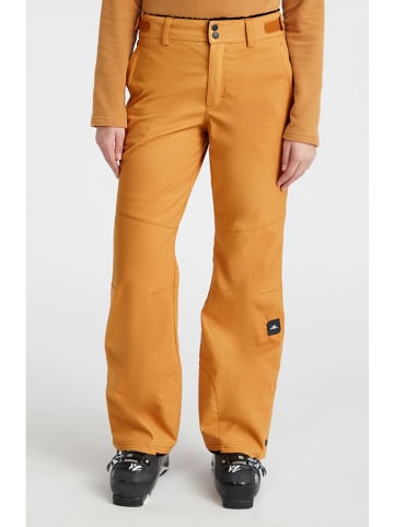 O`Neill Spodnie narciarskie "Star Melange" w kolorze musztardowym