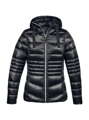 DOLOMITE Daunenjacke "Corvara Satin" in Schwarz