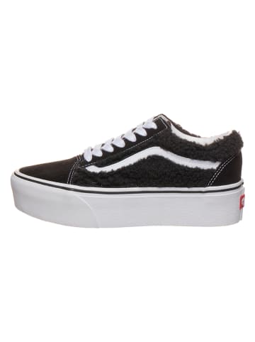 Vans Leren sneakers zwart