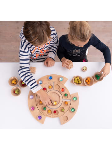 SUNNYSUE 12-delige bouwstenenset "Regenboog" - vanaf 3 jaar
