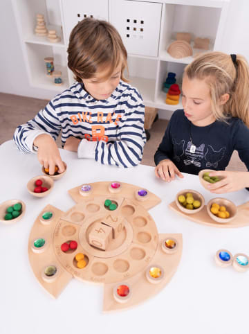 SUNNYSUE 12-delige bouwstenenset "Regenboog" - vanaf 3 jaar