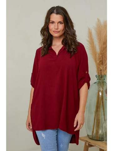 Curvy Lady Blouse bordeaux