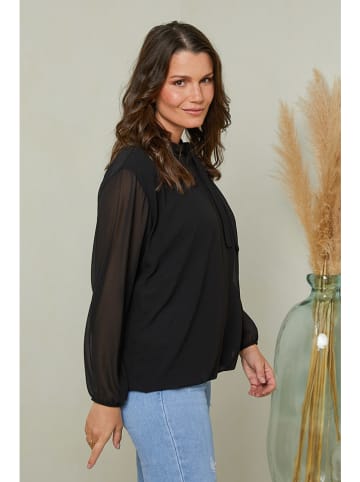 Curvy Lady Blouse zwart