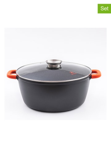 Laguiole 2-delige pannenset grijs - Ø 32 cm