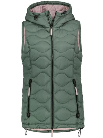 Sublevel Doorgestikte bodywarmer groen