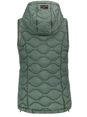 Sublevel Doorgestikte bodywarmer groen