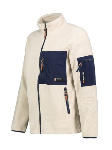 Sublevel Fleecejacke in Creme