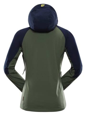 Alpine Pro Softshelljas kaki/donkerblauw