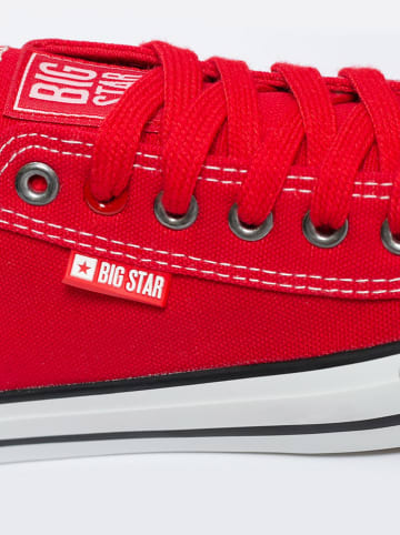 BIG STAR Sneakersy w kolorze czerwonym
