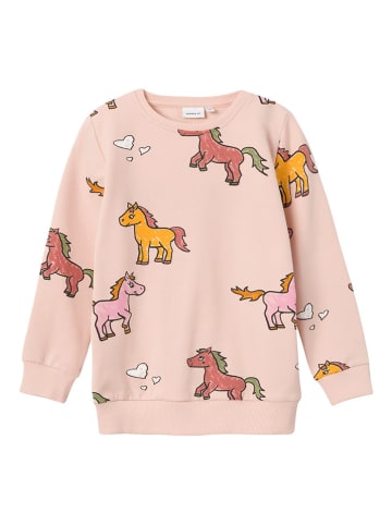 name it Sweatshirt "Nel" in Rosa