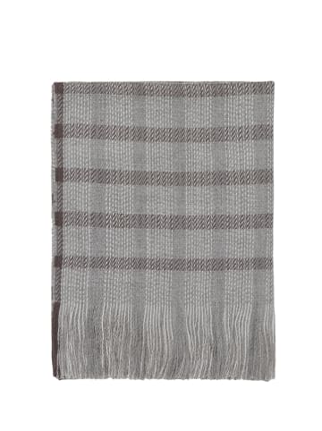 elvang Wollen sjaal "Amsterdam" grijs - (L)196 x (B)50 cm