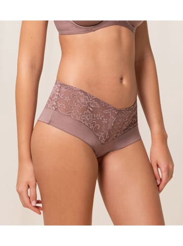 Triumph Pełne figi high waist w kolorze jasobrązowym