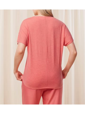 Triumph Pyjama-Oberteil in Lachs