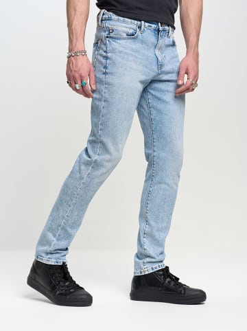BIG STAR Dżinsy "Harper" - Tapered fit - w kolorze błękitnym