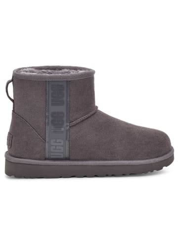UGG Lammfell-Boots "Classic Mini" in Grau