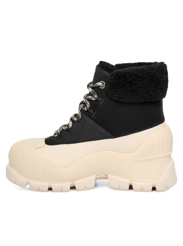 UGG Boots met lamsvacht "Adiroam Hiker" beige/zwart
