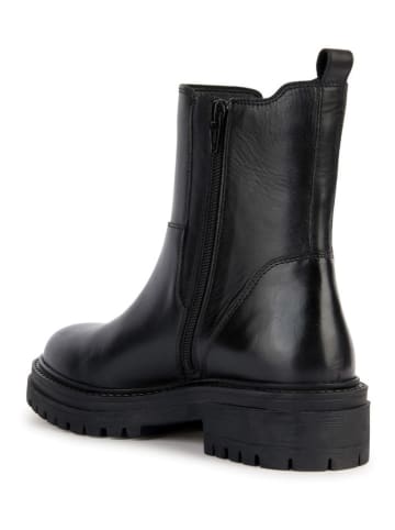 Geox Leder-Boots "Iridea" in Schwarz