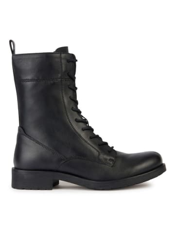 Geox Leren boots "Rewelle" zwart