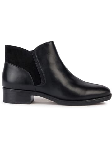 Geox Leren enkelboots "Felicity" zwart