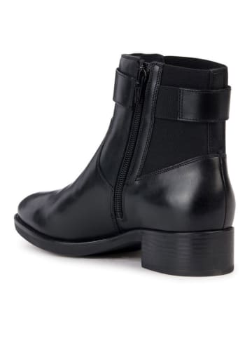 Geox Leren enkelboots "Felicity" zwart