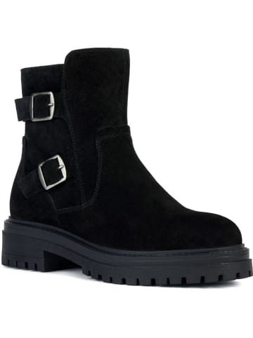 Geox Leren boots "Iridea" zwart