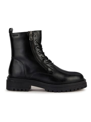 Geox Leren boots "Iridea" zwart