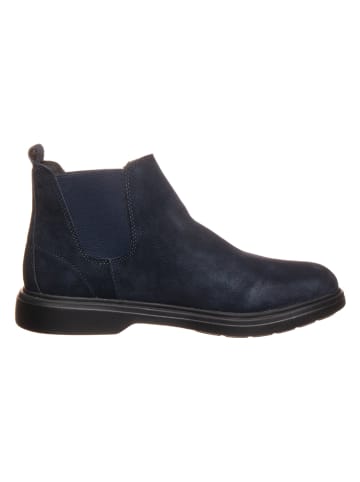 Geox Leder-Chelsea-Boots "Ottavio" in Dunkelblau