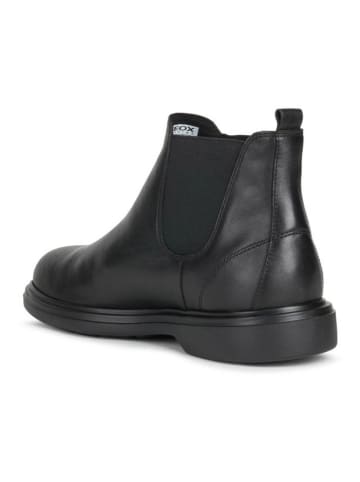 Geox Leder-Chelsea-Boots "Ottavio" in Schwarz