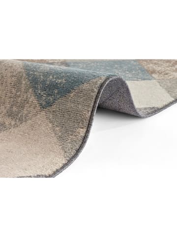 Hanse Home Kurzflor-Teppich "Bakke" in Beige/ Blau