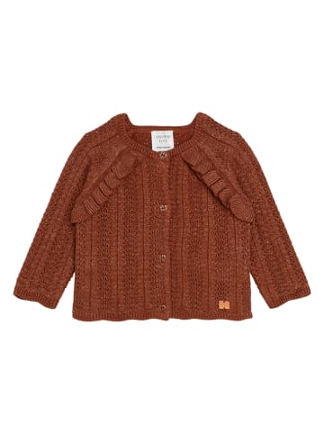 Carrément beau Cardigan in Hellbraun