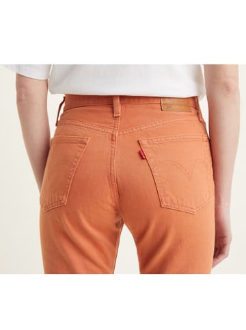 Levi´s Dżinsy "501®" - Slim fit - w kolorze pomarańczowym