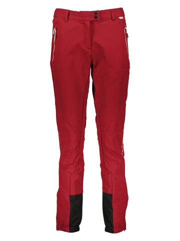 Regatta Spodnie softshellowe "Mountain" w kolorze czerwonym