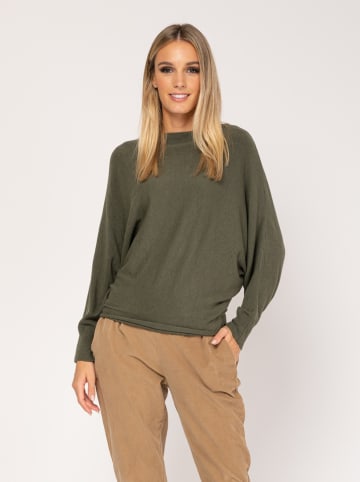 Tantra Sweter w kolorze khaki
