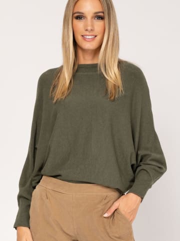 Tantra Sweter w kolorze khaki