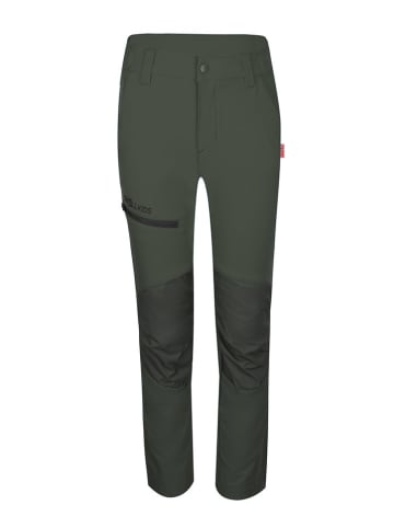 Trollkids Softshellhose "Lysefjord XT" in Khaki