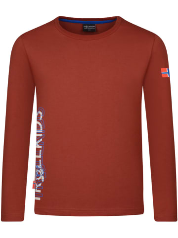Trollkids Koszulka funkcyjna "Stavanger" w kolorze czerwonym