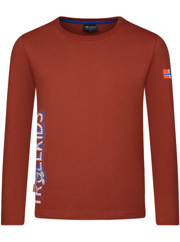 Trollkids Longsleeve "Stavanger" in Rot