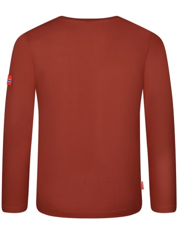 Trollkids Longsleeve "Stavanger" in Rot