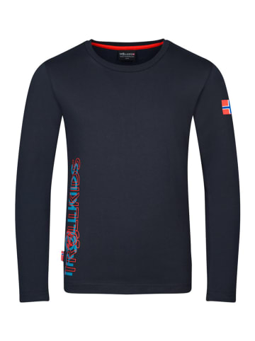 Trollkids Koszulka funkcyjna "Stavanger" w kolorze czarnym