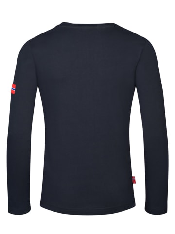 Trollkids Koszulka funkcyjna "Stavanger" w kolorze czarnym