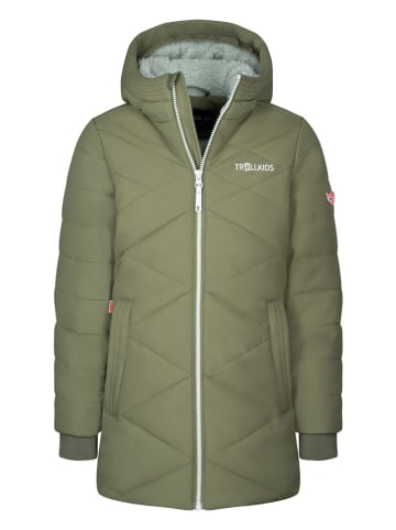 Trollkids Wintermantel "Bergen" in Khaki