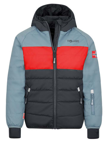 Trollkids Ski-/ Snowboardjacke "Hafjell XT" in Dunkelblau