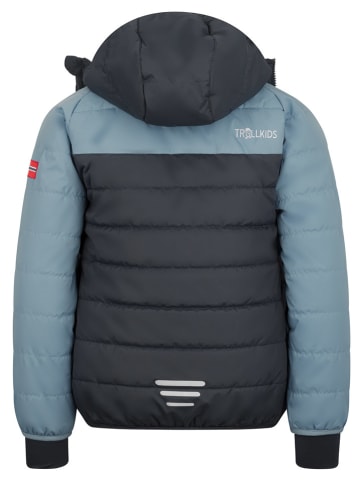 Trollkids Kurtka narciarska "Hafjell XT" w kolorze granatowym