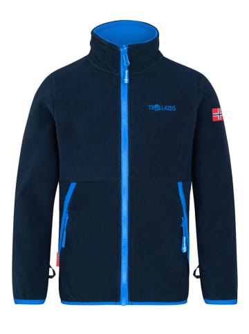 Trollkids Fleecejacke "Storfjord" in Dunkelblau